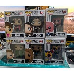 Funko Pop! The Umbrella Academy Season 1 Lot Of 6 #928 #930 #931 #934 #936 #937